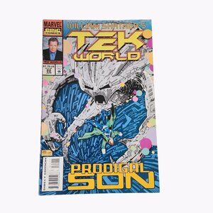 Marvel William Shatners Tek World #22 1994 Comic Book Collector Bagged Boarded